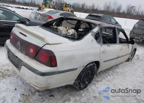 2001 Chevrolet Impala Ls from USA, damaged, VIN 2G1WH55KX19244846